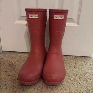 Hunter Classic Red Waterproof Boots